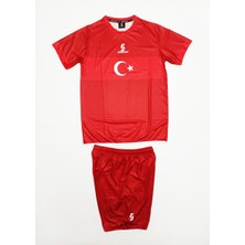 Sportech K0141 Türkiye Milli Takım Forması Kırmızı (TEK KELİME ISİM VE NUMARA YAZILIR)