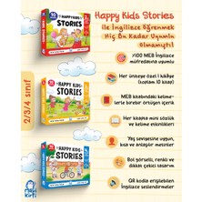 Mavi Kirpi Yayınları Happy Kids Stories 2nd Grade (10 Books) - 2. Sınıf İngilizce Hikaye Seti (10 Kitap) - Yeliz Tuğba Özcan