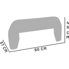 Zem Modica Bench, Kırık Beyaz
