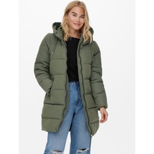 Only Açık Haki Kadın Kaban 15205369