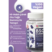 Hi Habit Nadh ve Çörek Otu Yağı İçeren Gummy – Q10, B12, D3 ve Çinko Takviyeli Vegan Gummies 2 x 60 Adet