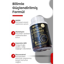 Hi Habit Nadh ve Elma Sirkesi İçeren Gummy – B12 Q10 Folik Asit Takviyeli Vegan Gummies 2 x 60 Adet