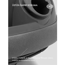 Sebo K3 Premium 890 W Toz Torbalı Elektrikli Süpürge, Siyah