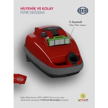 Sebo K3 Premium 890 W Toz Torbalı Elektrikli Süpürge