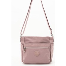 Sanmorris Kadın Çok Gözlü Suya Dayanıklı Paraşüt Kumaş Ayarlanabilir Çapraz Askılı Omuz Çantası