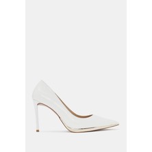 Carly Kadın Beyaz Ince Topuklu Ayakkabı