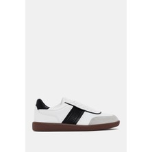 Brooklyn Kadın Beyaz-Siyah Sneaker