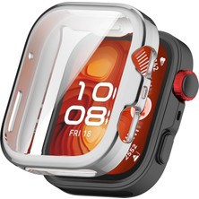 Huawei Watch Fit 4 Kasa Uyumlu Kılıf Yumuşak Tpu Kasa ve Ekran Koruyucu Kılıf