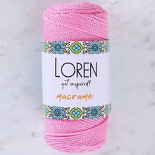 Loren Macrame Pembe El Örgü Ipi - Rm 074 - 34332