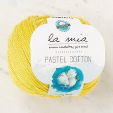 La Mia Pastel Cotton Hardal Sarı El Örgü Ipi - L189 - 33955