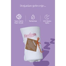 Boyasız Organik Pamuk Bebek Yastık Kılıfı