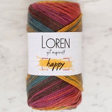 Loren Happy Ebruli El Örgü Ipi - RH010 - 34295