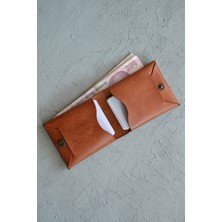 Oh Deer Leather – Hakiki Deri Cüzdan - Kahverengi - Pueblo Deri