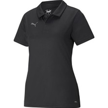 Puma Teamliga Sideline Polo W Kadın Futbol Polo Tişörtü 65740803 Siyah