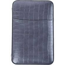 Parmida Gri Deri 10’lu Seyahat Humidor - PSH081