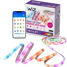 Wiz Rgbıc 5 Metre Akıllı LED Şerit (16 Milyon Renk, Wi-Fi Kontrollü) - Google Home, Alexa And Homekit