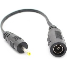 Mykablo 2.5x0.7 mm Erkek - 5.5x2.5 mm Dişi Kablolu DC Uç Çevirici