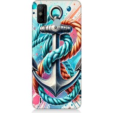 Tecno Spark 6 Go Uyumlu Çapanın Renkli Simgesi  Desenli Silikon Kılıf
