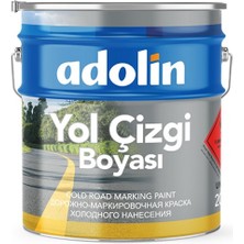 Adolin Yol Çizgi Boyası Ral 3020 Kırmızı 3 Kg