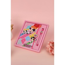 Powerpuff Girls Lisanslı Defterli Kırtasiye Seti