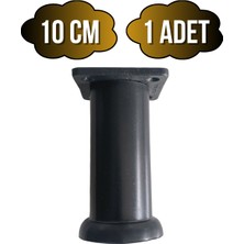 Plastik Siyah Ayarlanabilir Ayak Masa Dolap ve Mobilya AYAĞI(SİYAH)(10CM - 12CM - 15CM)
