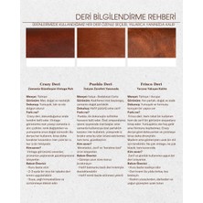 Oh Deer Leather – Hakiki Deri Tekli Kalemlik - Frisco Deri - Kahverengi - (16x3 cm)