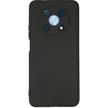 Huawei Nova Y90 Kılıf Nano Içi Kadife Silikon - Siyah