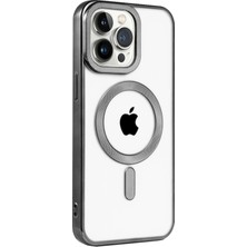 iPhone 15 Pro Max Kılıf Kronos Magsafe Kapak - Siyah