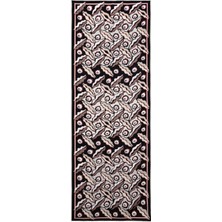 Imannoor Pelenk Siyah Floş Viskon Şal 251-3007-100