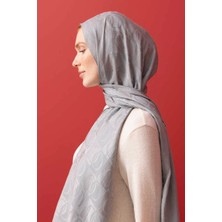 Imannoor Dama Desen Gri Naia Pamuk Şal : 241-3001-211