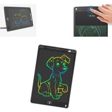 Paras Ticaret 8,5 Inç LCD Ekran Dijital Tablet Kalemli Silinebilir Yazı Çizim Tahtası Silme Emniyet Kilitli Tablet
