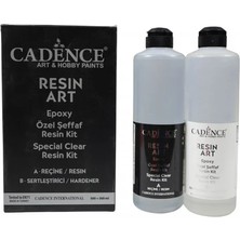 Cadence Resin Art Şeffaf Epoksi 500+500 ml