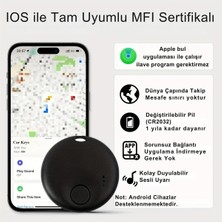 Takip Cihazı Ios Apple Uyumlu Mfı Sertifikalı N Tag Airtag Apple Bul ile Çalışır