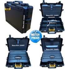 Mano Mtc 330Pp Siyah - Plastik Takım Dizmeli +Plastik Bölmeli Tough Case Pro Takım Çantası