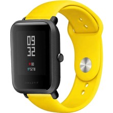 Tagomoon Amazfit Bip ve Bip Lite Akıllı Saat Uyumlu Spor Silikon Kordon