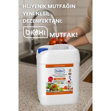 Bioxi Sebze Meyve Yıkama ve Mutfak Yüzey Hijyen Solüsyon, Doğal ve Kalıntı Bırakmayan Solüsyon 5 Lt