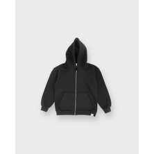 RG Brand Kapüşonlu Fermuarlı 3 İplik Sweatshirt ve Eşofman Altı Takımı