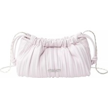 Calvin Klein Jeans Plısse Mını Drawstrıng Bag Kadın Mor Çanta LV04F3077G-VUW