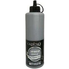 Cadence H-090 Koyu Gri Hybrid Multisurfaces Akrilik Boya 500 ml