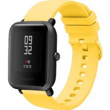 Tagomoon Amazfit Bip Bipu Bips Bip3 ile Uyumlu Kordon Jel Silikon Tokalı Kayış