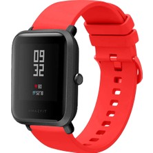 Tagomoon Amazfit Bip Bipu Bips Bip3 ile Uyumlu Kordon Jel Silikon Tokalı Kayış