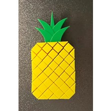 Ananas 3D Figür Pla Katlanabilir Eğlenceli Fidget 10CM Boyut