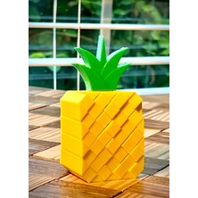 Ananas 3D Figür Pla Katlanabilir Eğlenceli Fidget 10CM Boyut