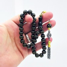 Yaldız Çeşm-I Bülbül Işlemeli Gürcistan Oltu Taşı Tesb