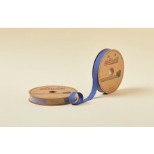 Biye Koton Katlı D43 Indigo 2 cm 25 Metre %65 Koton %35 Polyester