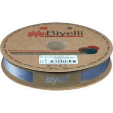 Biye Simli Katlı Tg 2 cm 25 Metre %50 Simli % 50 Polyester