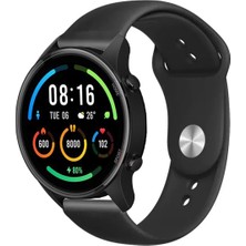 Tagomoon Xiaomi Watch Sport Akıllı Saat ile Uyumlu Yumuşak Dokulu Silikon Kordon Kayış