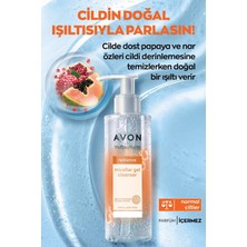 Avon True Radiance Micellar Nar ve Papaya Özlü Jel Temizleyici 195 Ml.