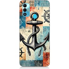 Tecno Spark 7t Uyumlu Çapanın Gücü Kompozisyonu  Desenli Silikon Kılıf