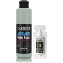 Cadence Ambiante Suya Dayanıklı Akrilik Boya Aw-13 Ihlamur 250ML + Katalizör 10GR